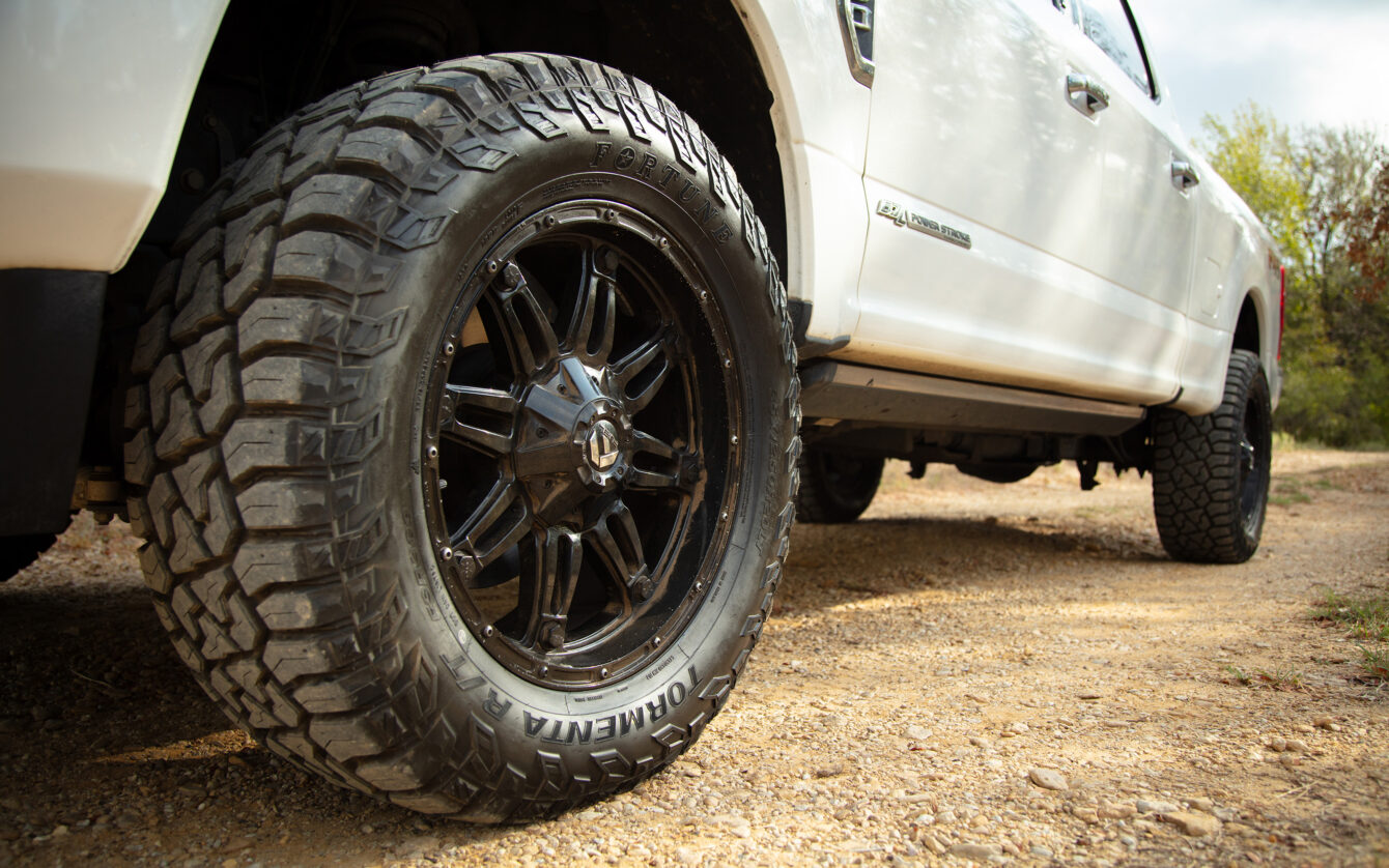 Tormenta R/T on a white truck