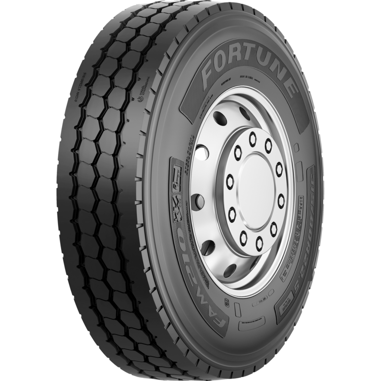 tire three-quarter view