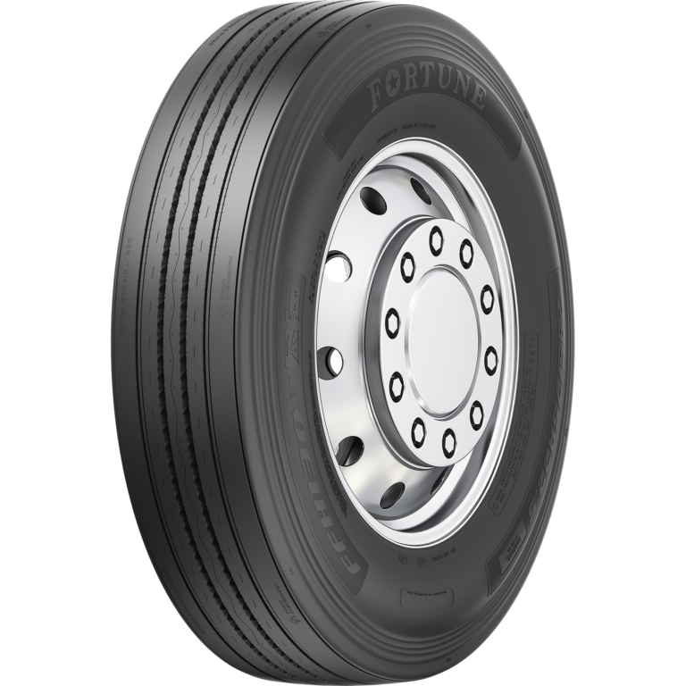 tire three-quarter view