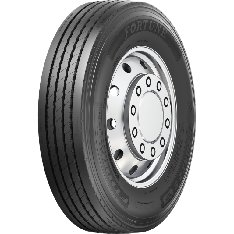 tire three-quarter view