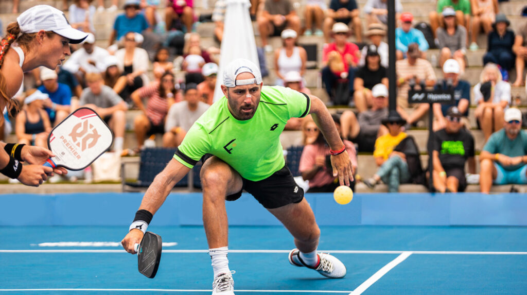Pickleball player