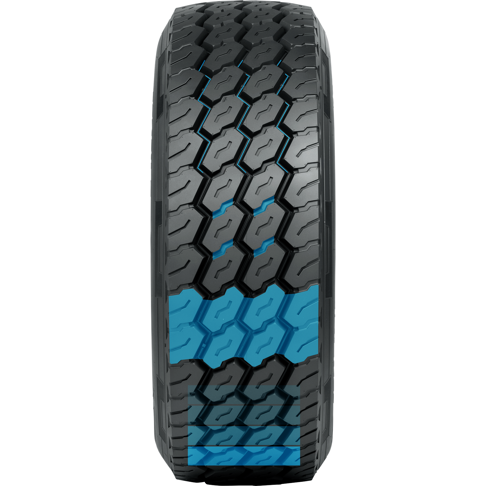 tire tread view