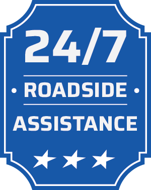 24/7 Roadside Assistance badge